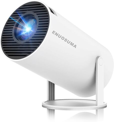 Mini Projector,Portable Projector with Dual Band WIFI and Bluetooth | 270° Rotatable, Auto Keystone Correction,35"-130" Screen, Video Projector,Support 4K 1080P,Indoor & Outdoor in Saudi Arabia