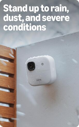 Blink Outdoor 2K+ and Mini 2K+ (newest model) — Wireless and plug-in 2K resolution smart security cameras, Sync Module Core included — 6 Cameras (White) in Saudi Arabia