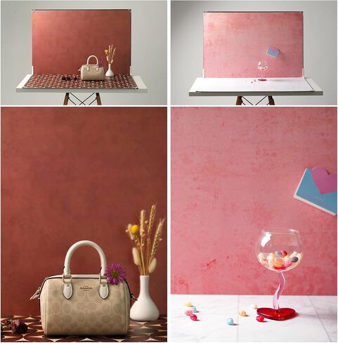 23 x 35 in Product Photography Backdrops, 10 Sheets, 20 Patterns | Double-Sided, Water-Resistant Backdrops for Food, Jewelry, Cosmetics, Crafts, Flat Lays and Content Creation in Saudi Arabia