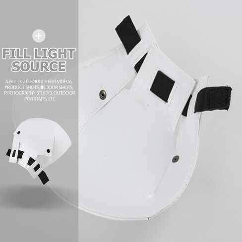 Toddmomy 2pcs Camera Flash Reflector Soft Diffuser Translucent Light Reflector for DSLR Speedlight Flash Lighting Studio and Outdoor Use in Kuwait