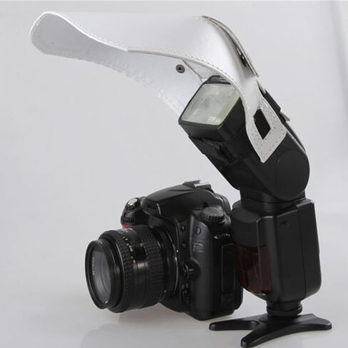 Toddmomy 2pcs Camera Flash Reflector Soft Diffuser Translucent Light Reflector for DSLR Speedlight Flash Lighting Studio and Outdoor Use in Kuwait