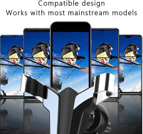 Car Phone Holder for Dacia Duster S Logan Sandero S Ensemble Complet 2000-2024, 360° Adjustable Safe Strongest Auto Clamping Secure Air Vent Car Phone Holder Anti-Shake in Kuwait