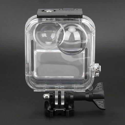 Panoramic Camera Sealed Housing Shell Cover PC Stainless Steel 20 Meters Depth Protecting Diving Case Transparent Professional Underwater Photography Accessory for Max in Saudi Arabia