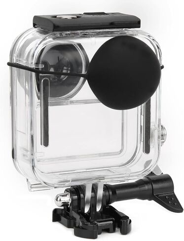 Panoramic Camera Sealed Housing Shell Cover PC Stainless Steel 20 Meters Depth Protecting Diving Case Transparent Professional Underwater Photography Accessory for Max in Saudi Arabia