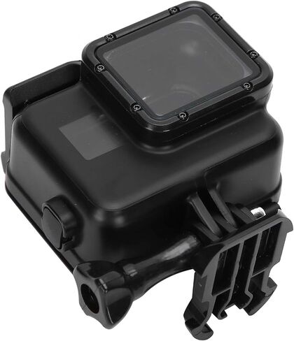 Plastic Sealed Diving Housing Protective Case Cover Shell 40m 131ft Underwater Depth Black Heavy Duty Submarine Photography Video Accessory for 5 6 7 in Saudi Arabia