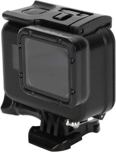 Plastic Sealed Diving Housing Protective Case Cover Shell 40m 131ft Underwater Depth Black Heavy Duty Submarine Photography Video Accessory for 5 6 7 in Saudi Arabia