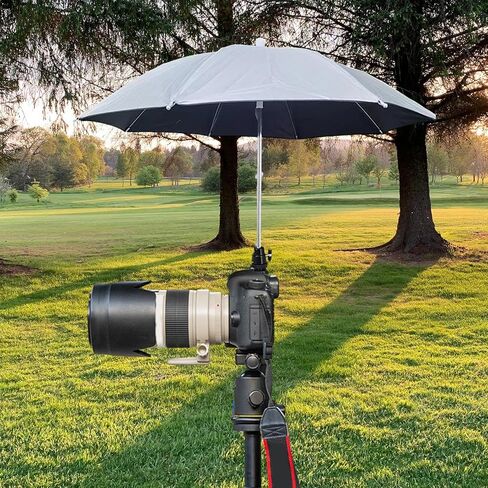 Camera Umbrella Hot Shoe Protector Rain Cover DSLR Waterproof Accessory Easy to Use Reliable Polyester Steel Rib Suitable for Travel Camera Protection in Kuwait