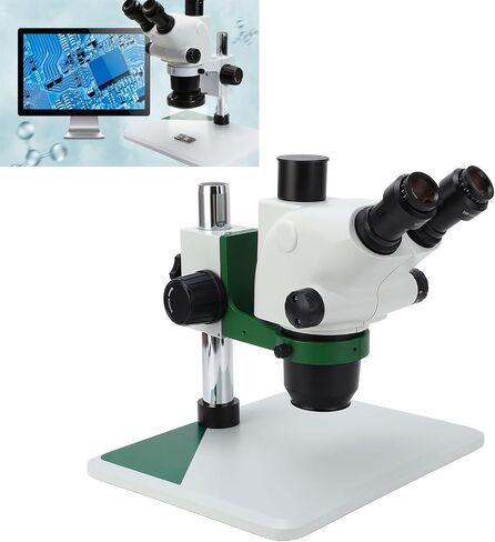 Binocular Connection Microscope 6.5-65x Continuous Zoom Professional Microscope for Laboratory in Saudi Arabia