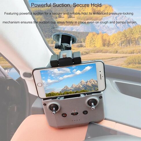 Suction Cup Mount for DJI RC-N3/N2/N1/N1C Remote Controller, Car Windshield & Dashboard Holder for DJI Mini 5 Pro Neo 2/1 Mini 4 Pro MINI 3/3 PRO Flip Air 3S 3 MINI 2/2SE/4K Mavic 3 in Saudi Arabia