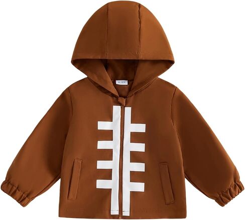 Toddler Girls Boy Coat Jacket Hooded Zipper Windproof Windbreaker Outerwear in Saudi Arabia