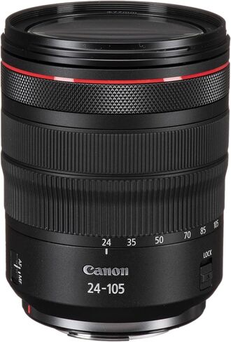 Canon EOS RP Mirrorless Camera with 24-105mm Lens – Full-Frame RF Camera with 26.2MP Sensor, 4K Video & Dual Pixel AF (3380C012) + 128GB Card + Camera Case in Kuwait