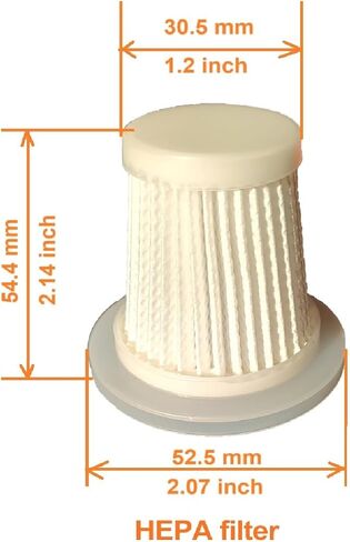 5Pack Hepa Filters replacement Compatible with DEUKNICE, DiliDala, Lyiazsoy, Saker SW102, Sakerplus SW106, SW107/108/109/110, houscly ST-6663, AUXTUR SW102/SW103, Homephi SW102,Tkkich SW-102 etc. in Saudi Arabia