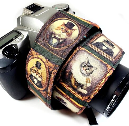 Fancy Cat Camera Strap, Cats Camera Strap Universal DSLR Neck & Shoulder Strap, Photography Accessory, Gift for Men & Women in Saudi Arabia