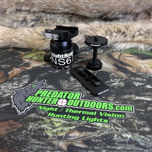 BOG DeathGrip Ball Head Conversion Kit | Ball Head Adapter + Arca-Swiss M LOK Mount + NS67 Ball Head | for use with BOG DeathGrip Tripod in Saudi Arabia