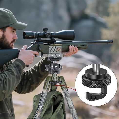 Used - 39.99 EVUMO Ball Head Conversion Kit for BOG DeathGrip Tripod, 6061-T6 Aluminum Ball Head Converter Adapter and Arca Swiss Saddle Mount Plate Complete Kit Combo for BOG Shooting Tripod in Saudi Arabia