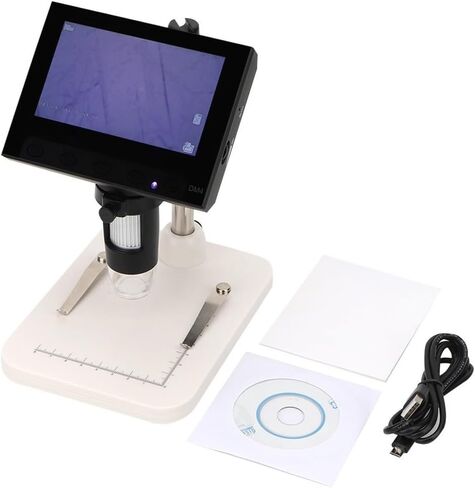 Microscope 4.3" 1000X HD LCD Monitor Electronic Digital Video Microscope LED in Saudi Arabia