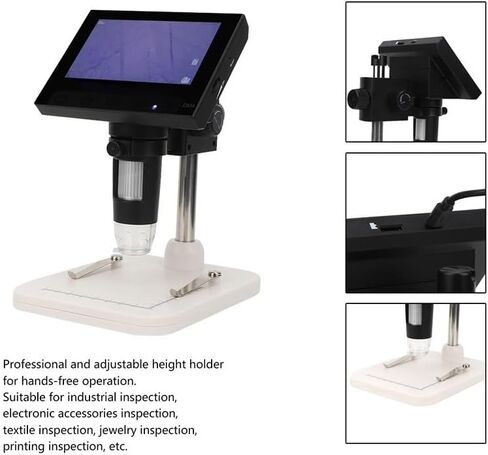Microscope 4.3" 1000X HD LCD Monitor Electronic Digital Video Microscope LED in Saudi Arabia