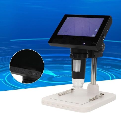 Microscope 4.3" 1000X HD LCD Monitor Electronic Digital Video Microscope LED in Saudi Arabia
