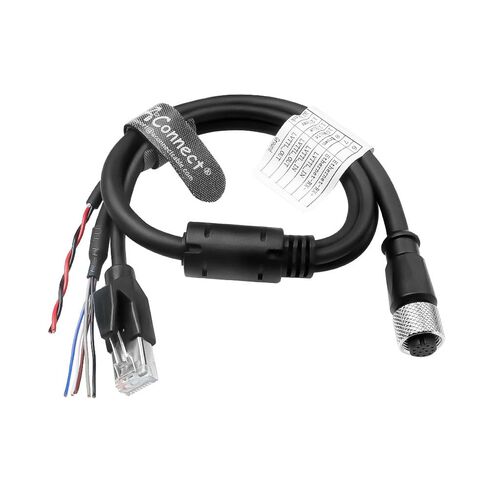 1M/3.3ft M12 12-Pin Female to RJ45 (1-to-3) Breakout Cable - Power & Ethernet for DJI Livox HAP/TX, Mid-70, Mid-360 LiDAR Sensors - Industrial Aviation-Grade Connector in Saudi Arabia