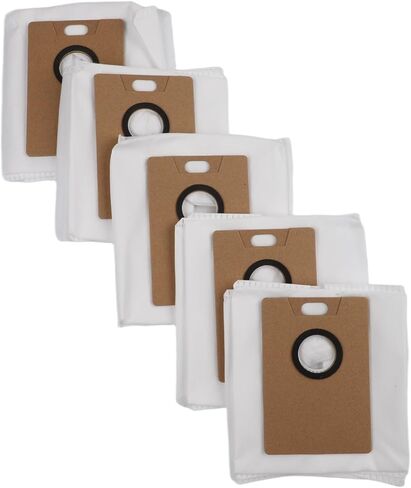 5-Pack Dust Bags for Tapo RV50 Pro for omni RVA210 5-Pack Dust | 5-pack value, fits RV50 Pro/ for omni/RVA210, efficient dust , easy swap design, extends suction life in Saudi Arabia