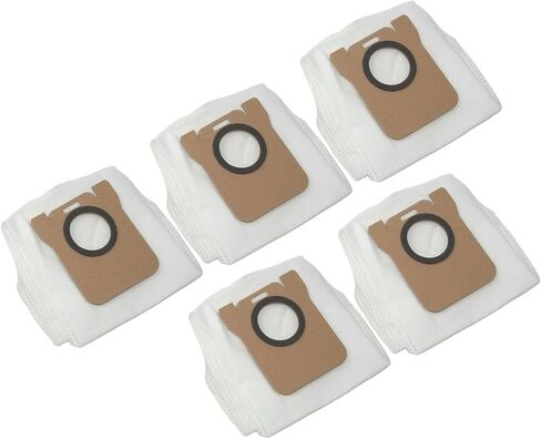 For Mova E30 Vacuum Cleaner Bags 5 Pack Large Capacity Cloth Dust Bags Compatible With Ultra Vacuum Parts Strong Seal And Clog-Free Performance For Efficient Home Cleaning in Saudi Arabia