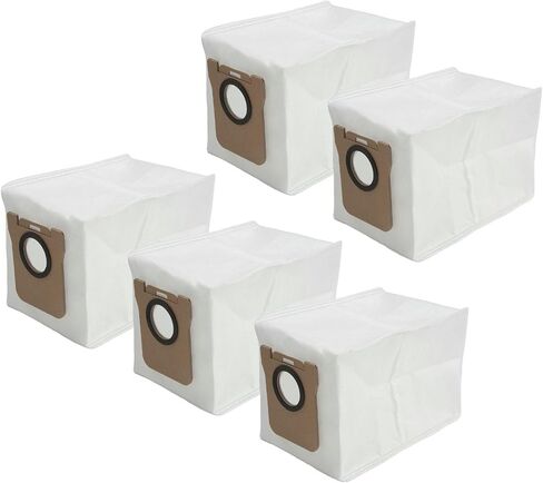 For Mova E30 Vacuum Cleaner Bags 5 Pack Large Capacity Cloth Dust Bags Compatible With Ultra Vacuum Parts Strong Seal And Clog-Free Performance For Efficient Home Cleaning in Saudi Arabia