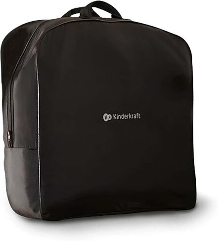 Kinderkraft Cami 3 in 1 Convertible Travel Cot Black | 2 level bassinet and toddler cot, includes rigid support base plate, ultralight 12.8 lbs, 5 sec fold with backpack in Saudi Arabia