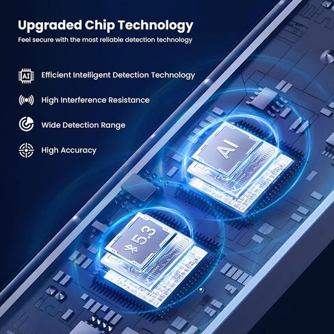 أجهزة كشف الكاميرا الخفية - كاشف الكاميرا المتقدم 2025، كاشف GPS للجهاز المخفي، كاشف الأخطاء، كاشف الكاميرا للفنادق، السفر، المكتب، 5 مستويات حساسية (أسود) in Kuwait