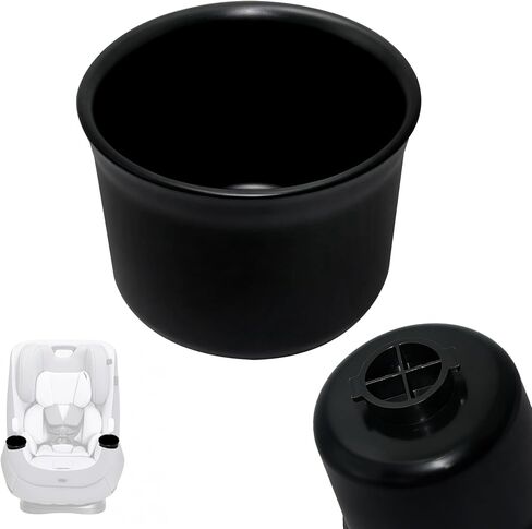 Car Seat Cup Holder for Safety 1st Grow Compatible with Maxi-Cosi Pria and Go/EverFit Cosco All-in-One Car Seats (Model C6577/C6474) – Durable Plastic, Snap-On, Anti-Spill (2-Pack) in Saudi Arabia