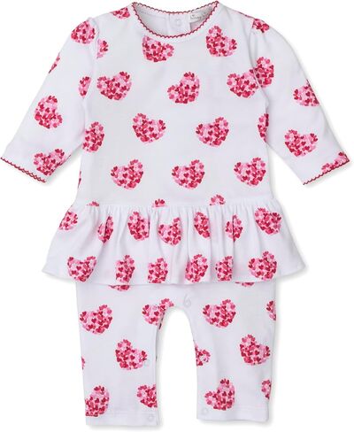 kissy kissy Baby Girls Infant Heart Of Hearts Print Playsuit in Saudi Arabia