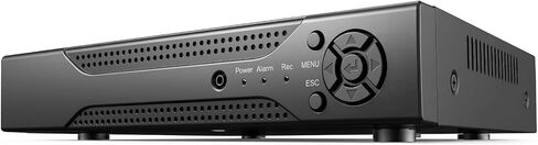 8CH 1080P H.265+ Security DVR Recorder for Wired CCTV Surveillance Cameras, 5-in-1 Hybrid AHD/TVI/CVI/CVBS/IP, HDMI/VGA Output, Remote Access (No Hard Drive) in Saudi Arabia