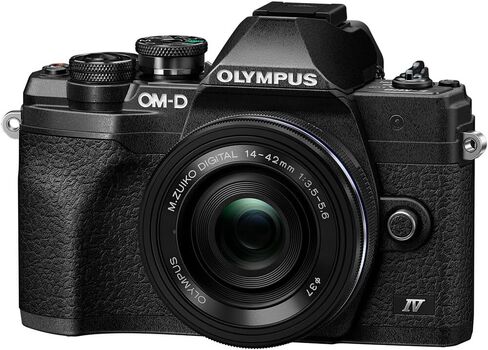Olympus OM-D E-M10 Mark IV 20.3MP 4K Mirrorless Camera with M.Zuiko 14-42mm EZ Lens (Bundle) in Kuwait