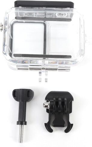 Emoshayoga Camera Underwater Dive Case, Shell for Deep Diving and Snorkeling, PC and Stainless Steel Material in Saudi Arabia