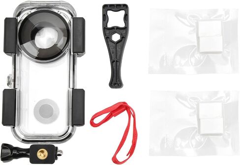 Rainproof Housing Case for ONE X2 40m/131ft Underwater Dive Shell Protective Camera Case, Snorkeling Rafting with 1/4 Inch Screw Hole and Lock Buckle in Saudi Arabia