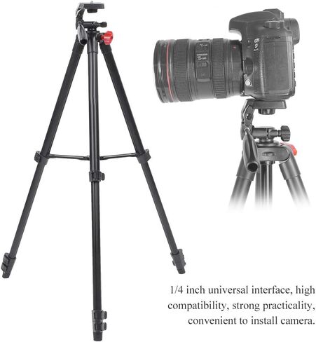 VT 831 Aluminum Alloy Portable Tripod 4 Sections Bearing 3KG for Photography Outdoor Live Mirrorless Camera in Saudi Arabia