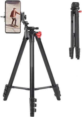 VT 831 Aluminum Alloy Portable Tripod 4 Sections Bearing 3KG for Photography Outdoor Live Mirrorless Camera in Saudi Arabia