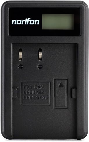 Norifon BP-511 LCD USB Charger for Canon EOS 10D, 20D, 30D, 40D, 50D in Saudi Arabia
