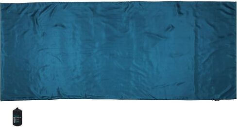 BROWINT Silk Sleeping Bag Liner, Silk Sleep Sack, Extra Wide 87"x43" & 87“x34", Lightweight Travel Sheet for Hotels, Envelop Style 73“x34", Hooded Mummy 87“x34", More Colors, Reinforced Gussets in Saudi Arabia