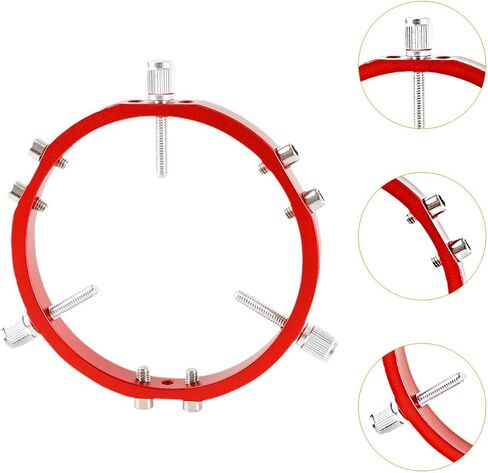 Guiding Scope Circle Telescope Mount Bracket Clamp Astronomical Guidescope Accessory in Aluminum Alloy Easy Installation Wear Resistant, Inner Diameter 11cm in Kuwait