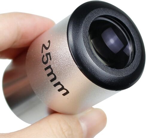 Stargazing Eyepiece 25mm Optical Glass Metal Body for Astronomy Users, 1.25 Inch Fit, Viewing and General Observation Hobby Tasks in Saudi Arabia