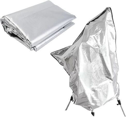 420D Telescope Cover Silver Reflective Outdoor Protection 150X85cm | Telescope Cover, 420D Oxford Fabric, Silver Reflective, 150x85cm, Drawstring Fit, Outdoor Storage in Saudi Arabia