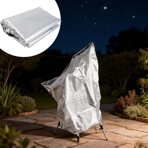 420D Telescope Cover Silver Reflective Outdoor Protection 150X85cm | Telescope Cover, 420D Oxford Fabric, Silver Reflective, 150x85cm, Drawstring Fit, Outdoor Storage in Saudi Arabia