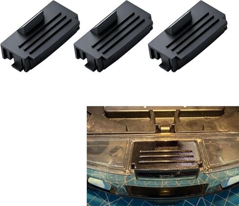 3Pcs Dust Bin Clip Replacement Latch for Shark Matrix Plus Robot Vacuum, Snap-in Secure Locking Replacement Parts in Saudi Arabia