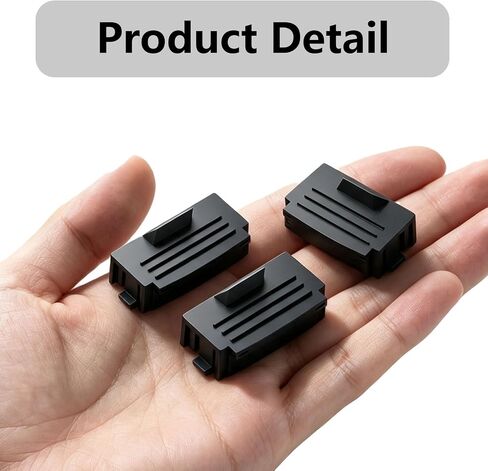 3Pcs Dust Bin Clip Replacement Latch for Shark Matrix Plus Robot Vacuum, Snap-in Secure Locking Replacement Parts in Saudi Arabia