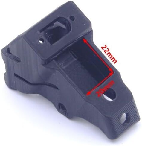 Drone parts For 3D Printed module Mount XT60 Holder for T-shaped Fixed SMA for FPV Racing Drone Frame|16-32mm spacing(Black 18x18 GPS) in Saudi Arabia