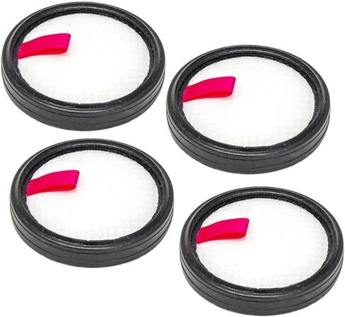 Washable Tank Filter for YONNDER E1 Cordless Vacuum, Reusable Dust Catcher, Black & White, 1 Pack(4pcs) in Saudi Arabia