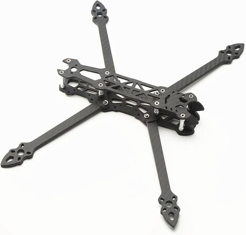 HXBER Mark4 7inch 295mm with 5mm Arm Quadcopter Frame 3K Carbon Fiber 7'' FPV Freestyle Racing Drone with Blue Print Parts for DIY FPV in Saudi Arabia
