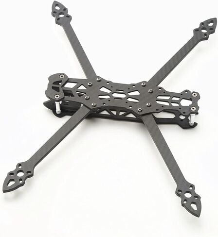 HXBER Mark4 7inch 295mm with 5mm Arm Quadcopter Frame 3K Carbon Fiber 7'' FPV Freestyle Racing Drone with Black Print Parts for DIY FPV in Saudi Arabia
