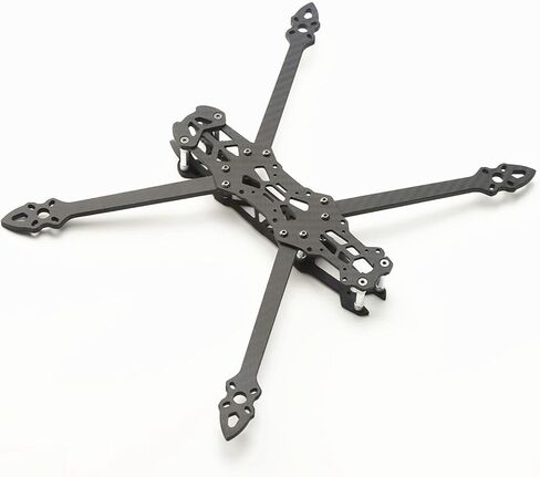 HXBER Mark4 7inch 295mm with 5mm Arm Quadcopter Frame 3K Carbon Fiber 7'' FPV Freestyle Racing Drone with Black Print Parts for DIY FPV in Saudi Arabia