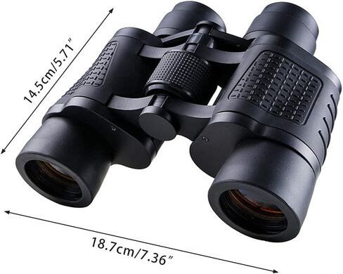 80x80 Binoculars High Definition Clear Low Light Night for Vision Compact Binocular for Bird Watching, Sightsee Binoculars for Adults for Bird Watching for High Powered in Kuwait